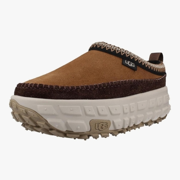 UGG Venture Daze Chestnut/Ceramic Suede Slip‑On Loafer Terrain Grip M 12 - Picture 3 of 16